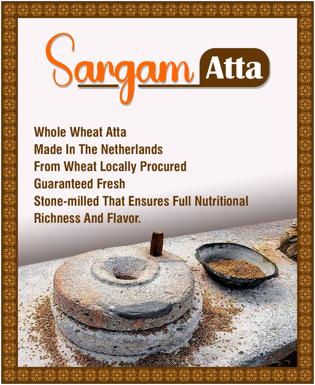 Sargam Atta - Regular & Organic variety